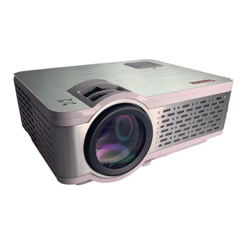 Projetor Tomate MPR- Lumens Prateado HDMI VGA AV