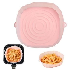 Forma Cesta De Silicone Para Airfryer Bandeja Panela