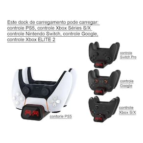 Carregador Rapido Duplo Ps5 Xbox One Series S/X Elite 2