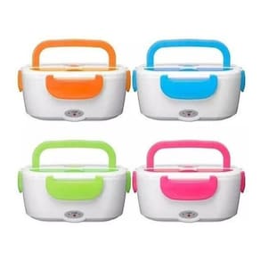 Marmita Elétrica Automatica Lunch Box 12V Com Divisória