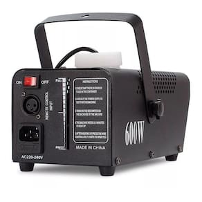 Maquina Fumaça Barata 600W Controle S/Fio Led E Liquido 220V