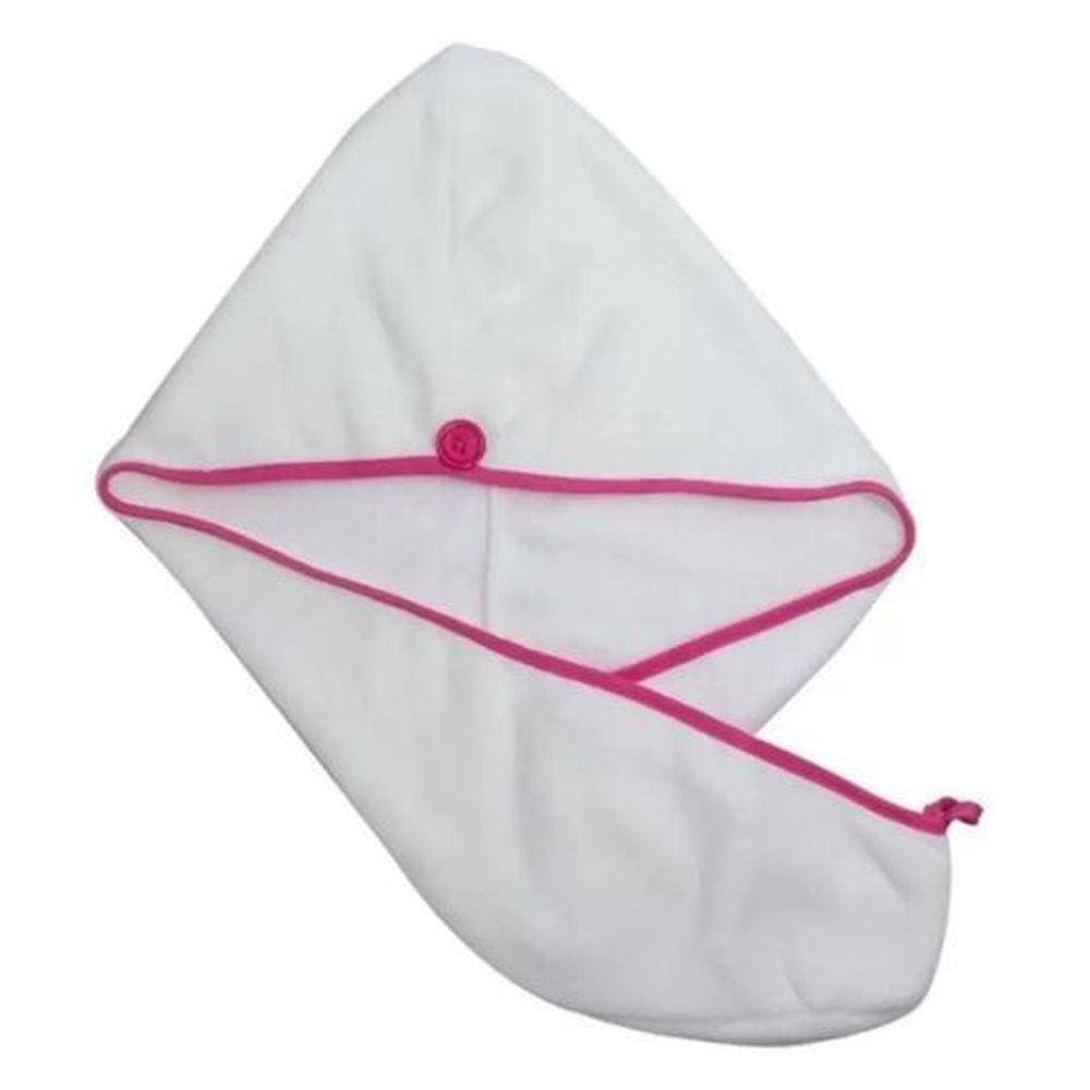 Touca Anti Frizz 0,25 X 0,65 Camesa 1 Peça Branca