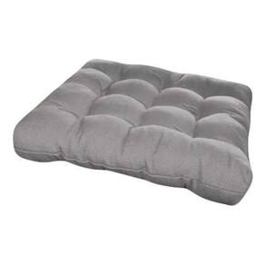 Almofada Futon Cadeiras Bancos Áreas 60X60 Cm Cinza