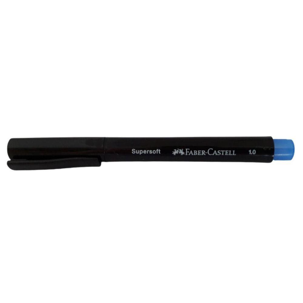 Caneta Supersoft Pen 1 Ponta Media Faber Castell Cor Pastel