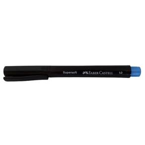 Caneta Supersoft Pen 1.0 Ponta Media Faber Castell Cor Neon