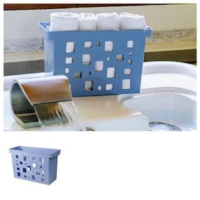 Caixa Multiuso Dellcolor 44X27Cm Plástico Azul Claro- 137403