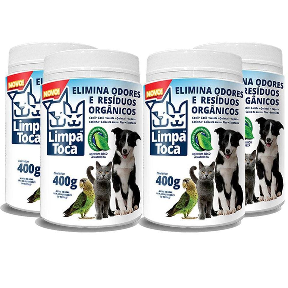 Limpa Tóca 400 Gr - Eliminador De Odores