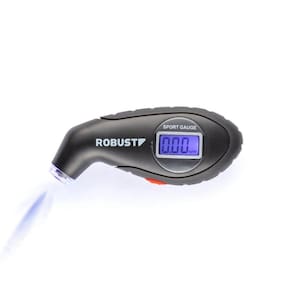 Medidor Digital De Pressão para Pneus Carro Bicicleta 3370183 ROBUST