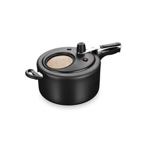 Panela De Pressão Superior Mta Com Visor Preto 8,0 Litros