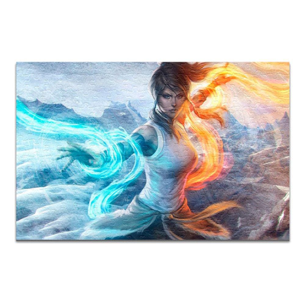 Quebra Cabeça Avatar - As Lendas de Korra  120 Peças 001