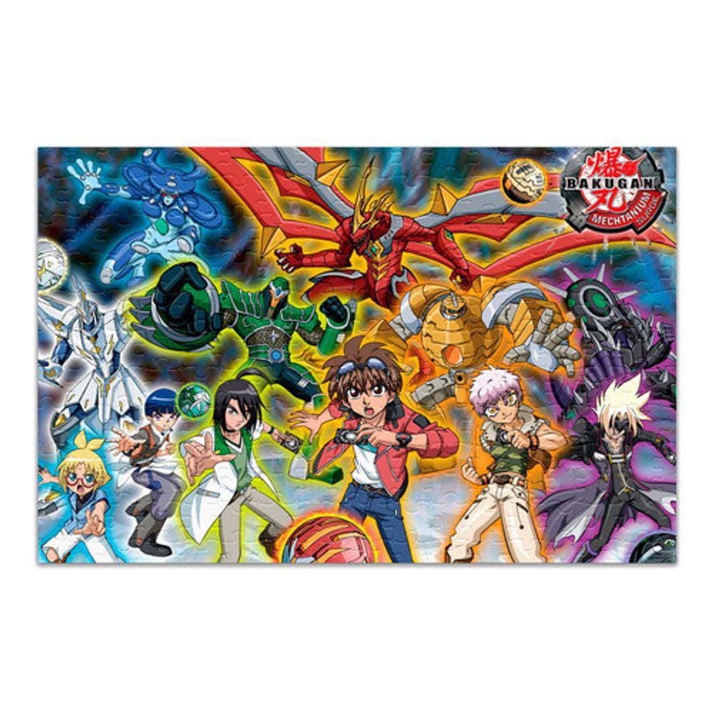 Quebra Cabeça Bakugan Personalizado 120 Peças