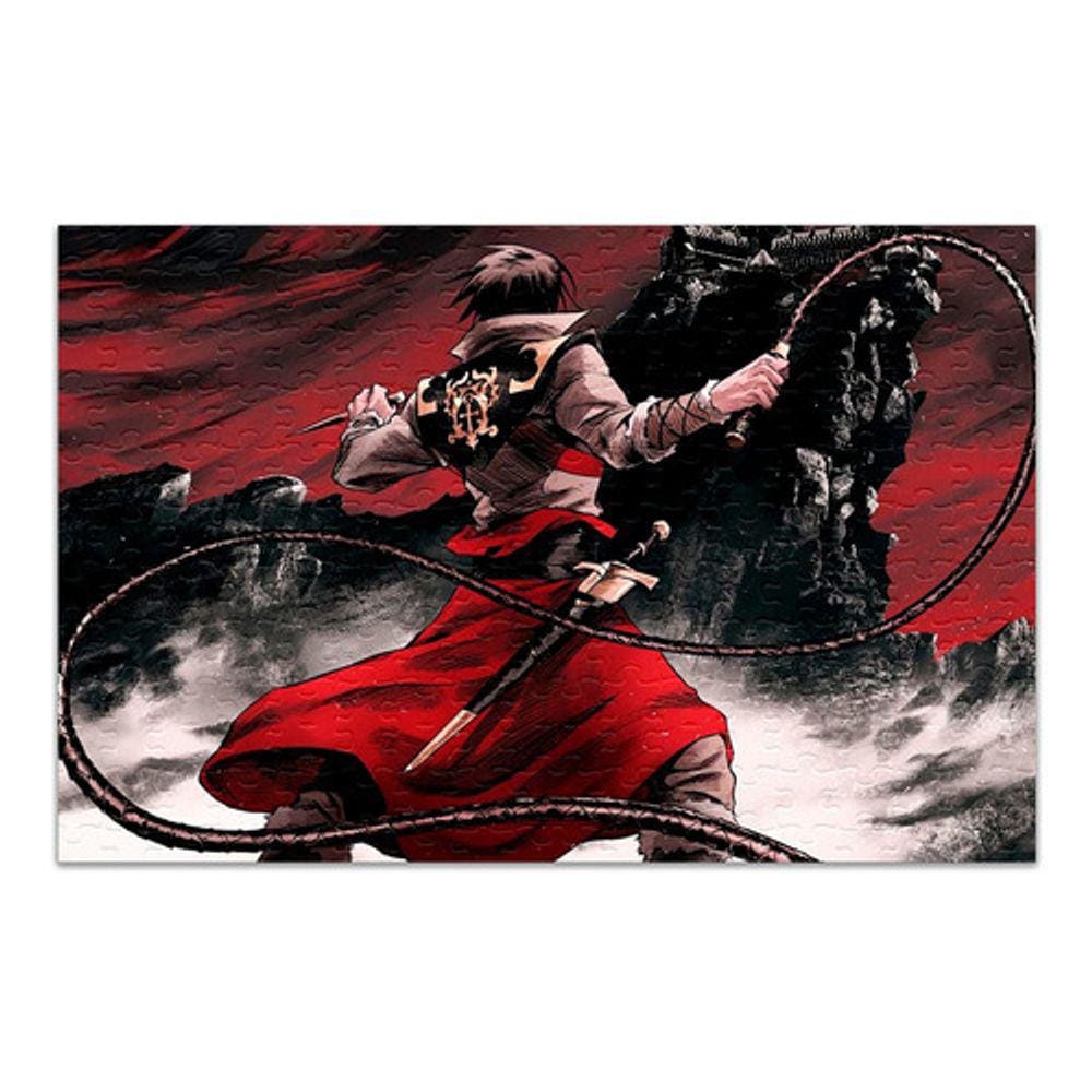 Quebra Cabeça Castelvania Personalizado 120 Peças 002