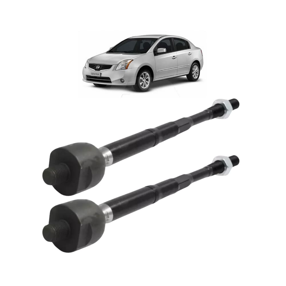 Terminal Axial Dianteiro Esquerdo + Direito Nissan Sentra 2007 A 2012 Nakata