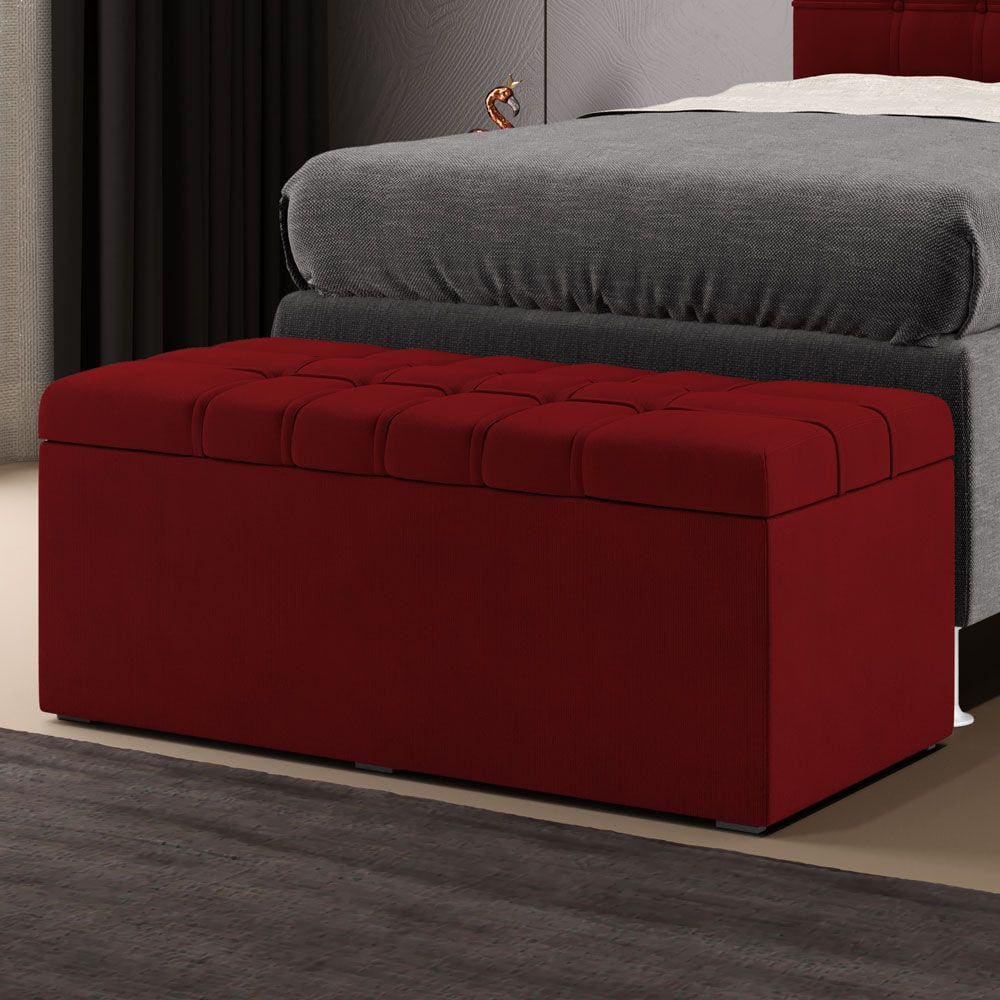 Calçadeira Alpha 90 / Z-001 Sued Vermelho 