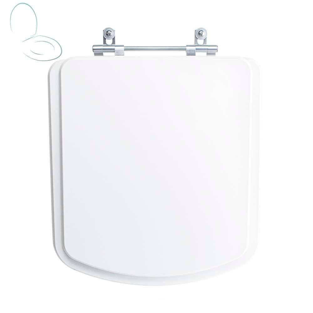 Tampa Vaso Sanitário Poliester Acrilico Bali Branco para bacia Incepa