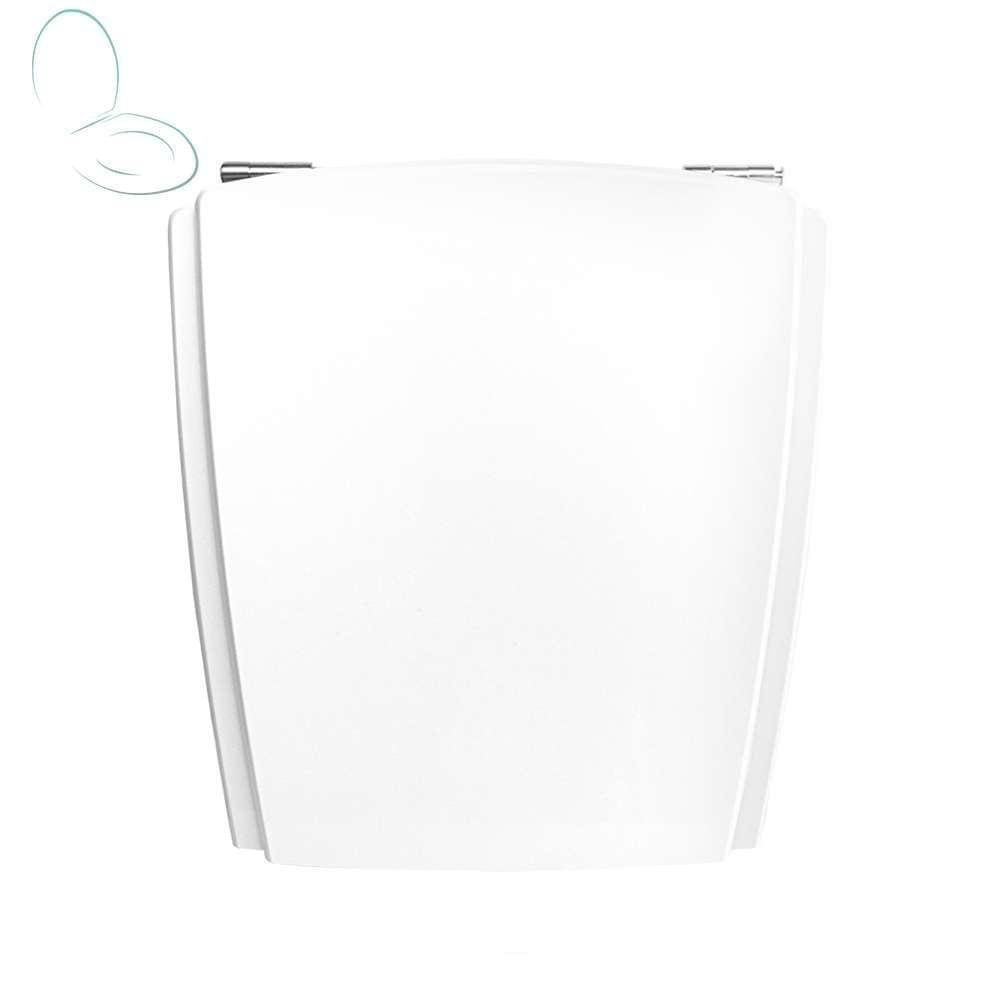 Tampa Vaso Sanitário Poliester Acrilico Nuage Branco para bacia Incepa