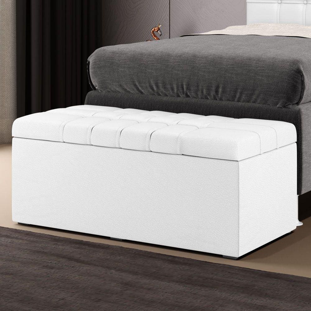 Calçadeira Alpha 90 / A-013 Couro Artificial Branco 