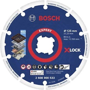 Disco De Corte Diamantado Para Metal / Inox 5 X-Lock Bosch