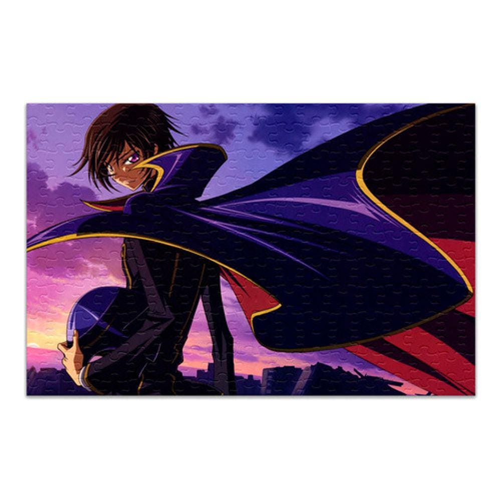 Quebra Cabeça Code Geass Personalizado 120 Peças 001
