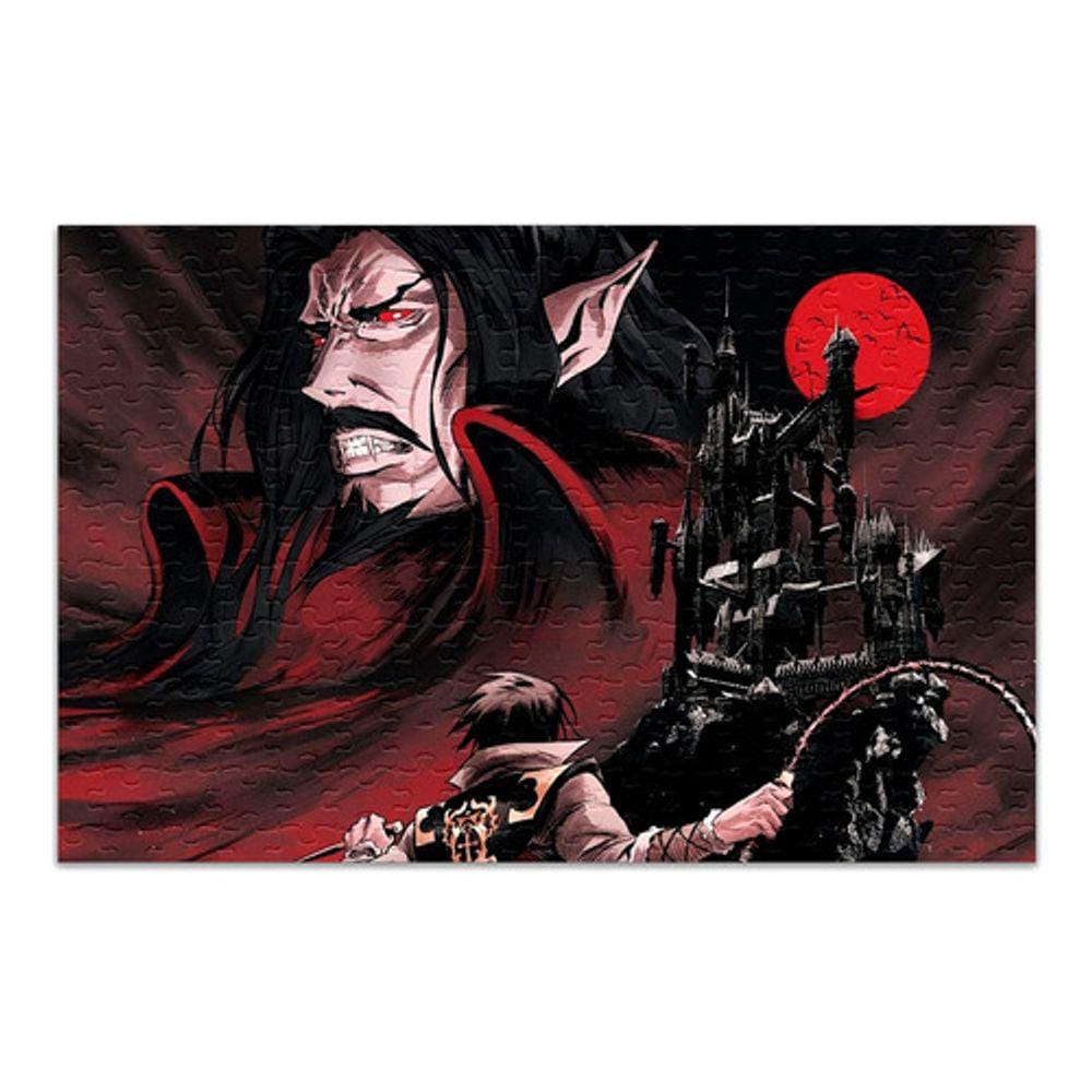 Quebra Cabeça Castelvania Personalizado 120 Peças 004