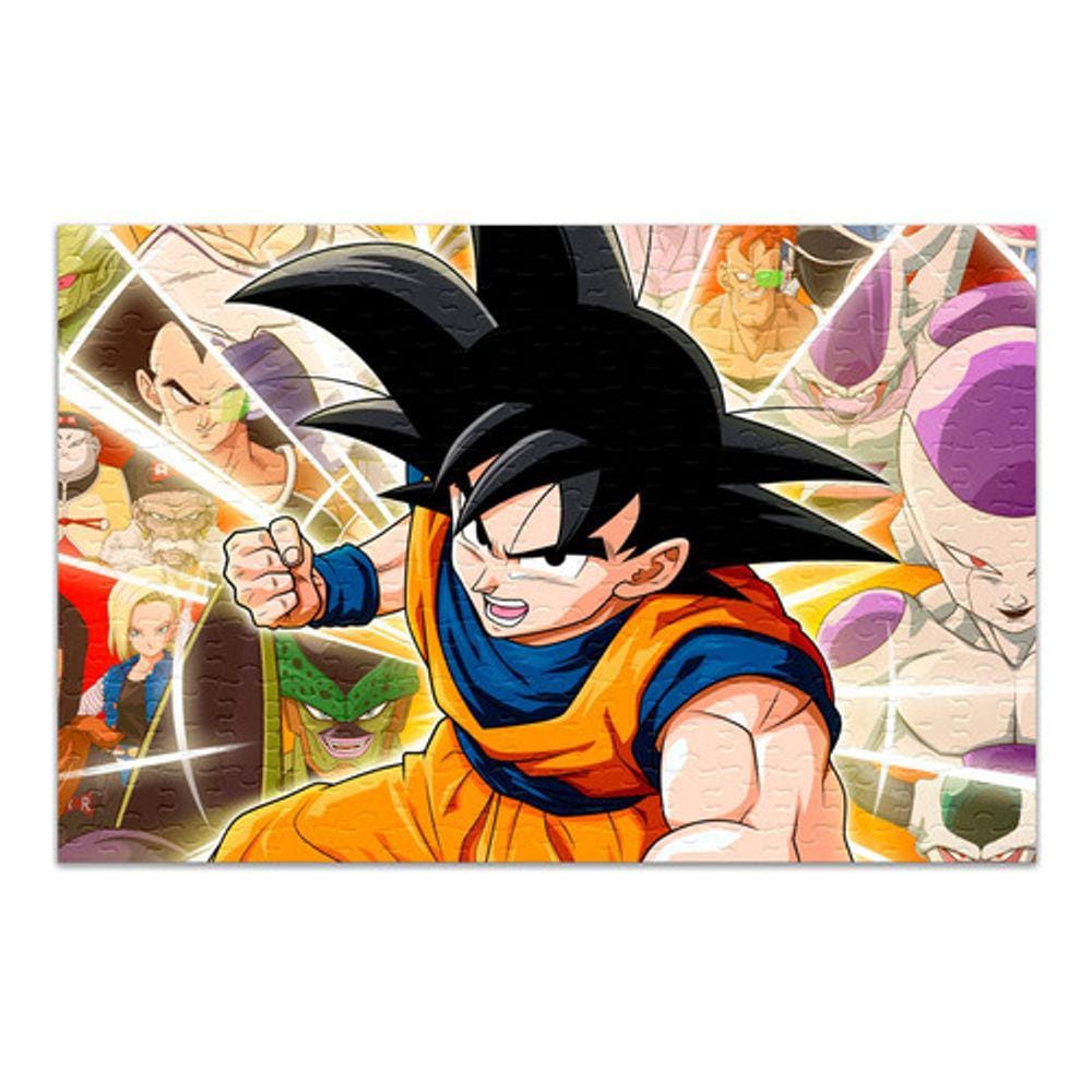 Quebra Cabeça Dragon Ball Z Personalizado 120 Peças