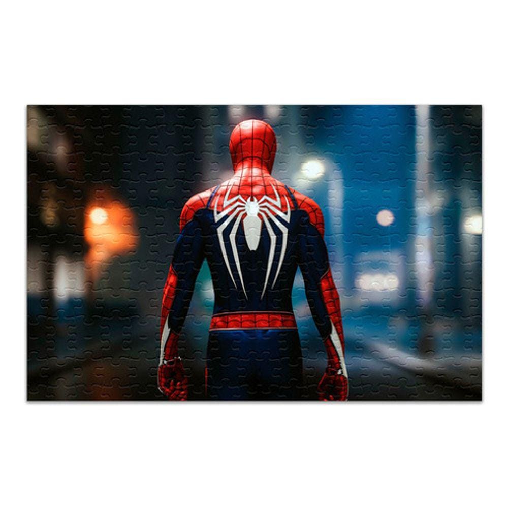 Quebra Cabeça Homem-Aranha Personalizado 120 Peças 001