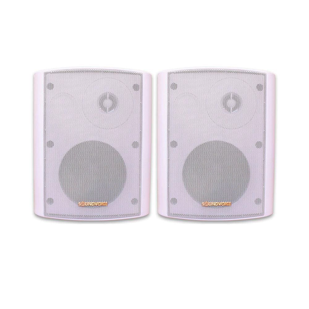 Par de Caixas Acústica Passiva Soundvoice Outdoor OT65B Branca - AP0338-C