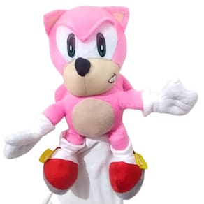 Pelúcia Sonic Rosa 35cm