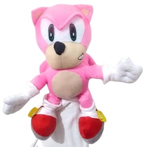 Pelúcia Sonic Rosa 35cm