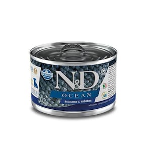 Ração Úmida Lata Farmina N&D Ocean Bacalhau & Abóbora 140G