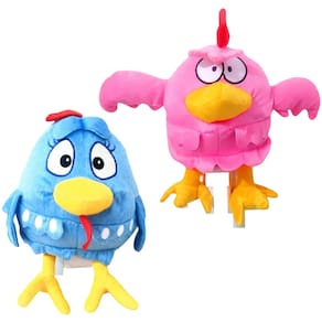 Pelúcia Galinha Pintadinha 28cm  2 Cores - 02 Personagens