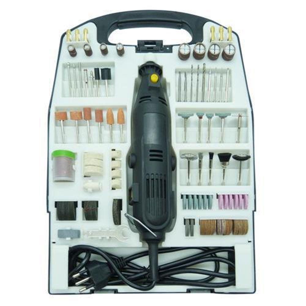 Micro Retífica Com 233 Acessórios 220V Ipiranga F000117