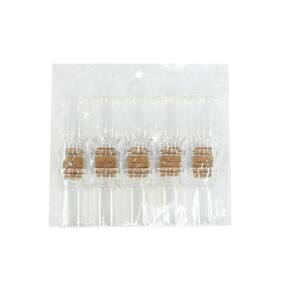 Pingente Garrafa De Vidro 22X40 Mm Com 10 Unidades - 601896