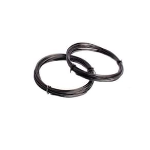 Arame Alumínio Preto 0,8Mm Para Decoração C/10 Metros