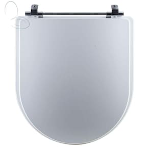 Tampa Vaso Sanitário Madeira Laqueada Calypso Branco Para Bacia Incepa