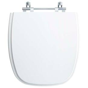 Assento Sanitário Tampa De Vaso Branco Mdf Laqueado Like Para Bacia Celite