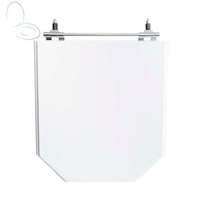 Tampa Vaso Sanitário Madeira Laqueada Atrium Branco Para Bacia Incepa