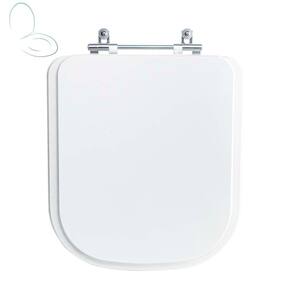 Tampa Vaso Sanitário Poliester Acrilico El Misti Branco Para Bacia Icasa