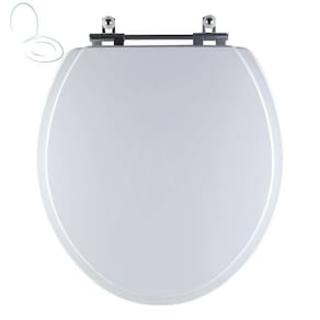 Tampa Vaso Sanitário Poliester Acrilico Fiori Branco Para Bacia Fiori