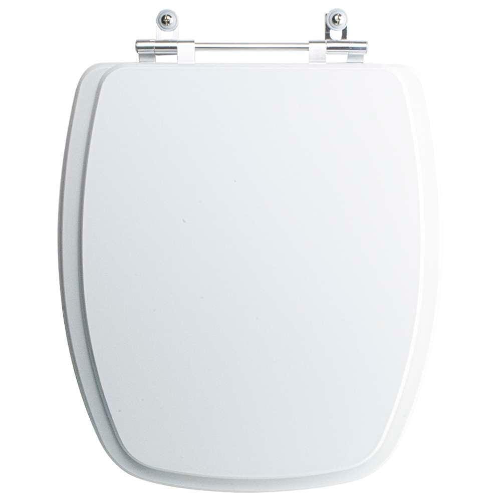 Tampa Vaso Sanitário Poliester Acrilico Stylus Branco Para Bacia Celite