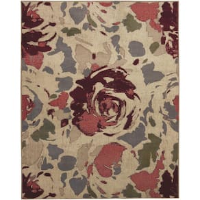 Tapete Para Sala Lyre Floral 3,00x4,00 São Carlos