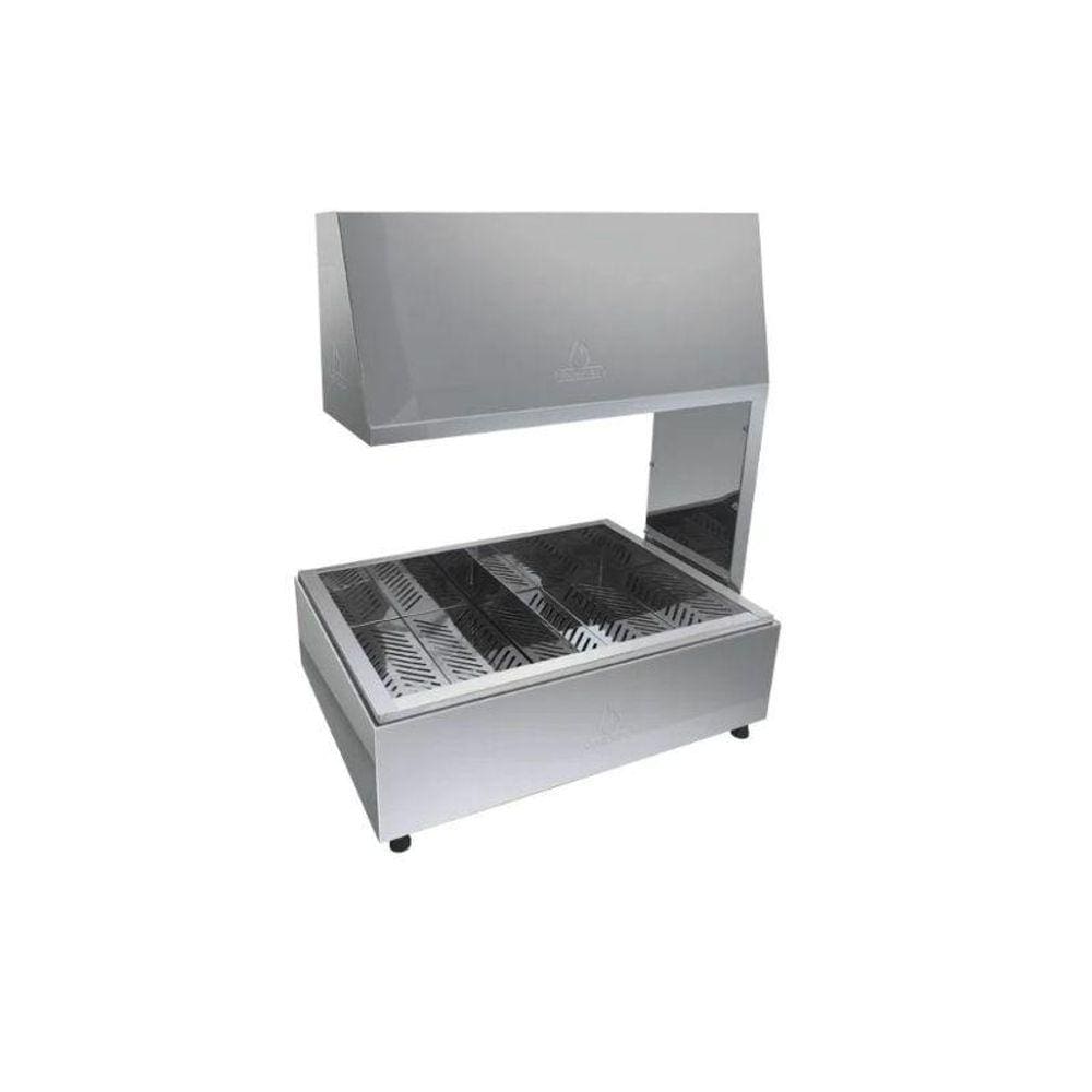 Conservador de Fritura 2 Lâmpadas 500w Aço Inox Metalmaq