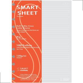 Refil Caderno Inteligente Discos 120g 100 Fls Pauta Branca G