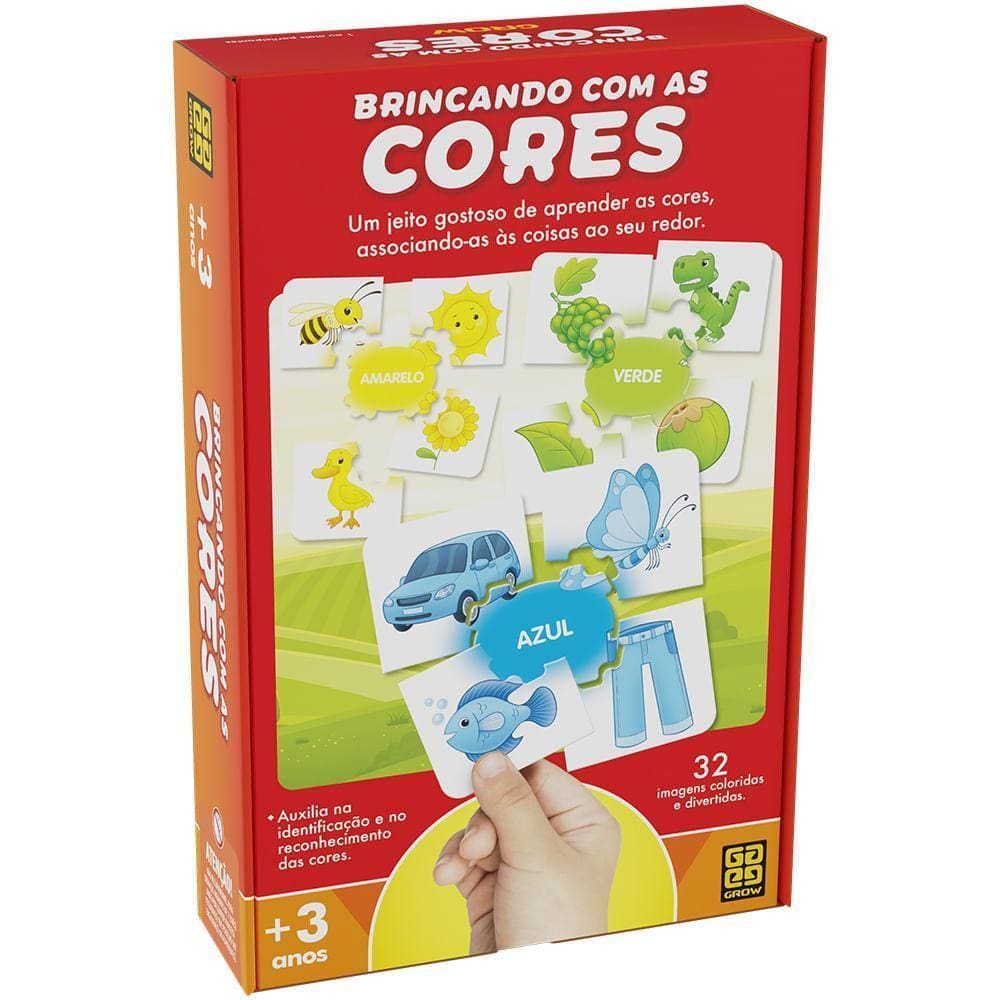 Jogo Brincando Com As Cores