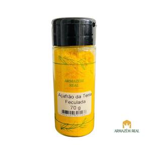 Tempero de Açafrão em Pó 70g | Armazém Real