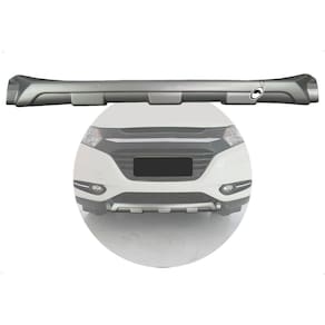 Protetor Dianteiro de Para-Choque TG Poli Honda HRV 2015 2016 2017 2018 - Prata Aluminium