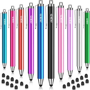 Canetas Stylus MEKO, pacote com 10, 0,24 mm de alta precisão para touchscre