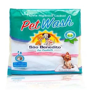 Tapete Higiênico Lavavél 60Cmx50Cm Pet Wash