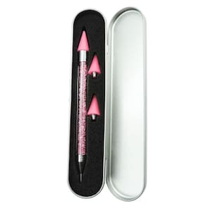 Caneta pontilhada Rhinestone Picker para Sewian com caixa de metal