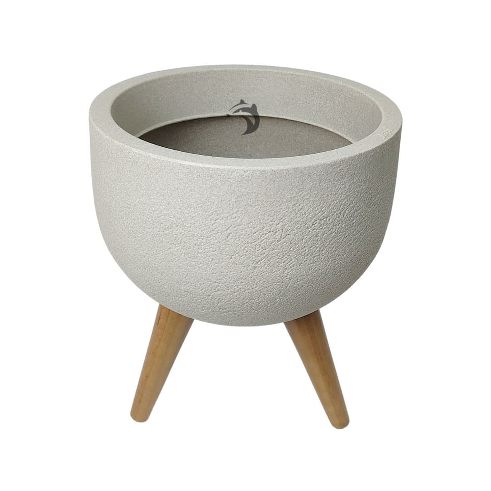 Vaso Redondo Decore Polietileno 39x33x29cm Japi